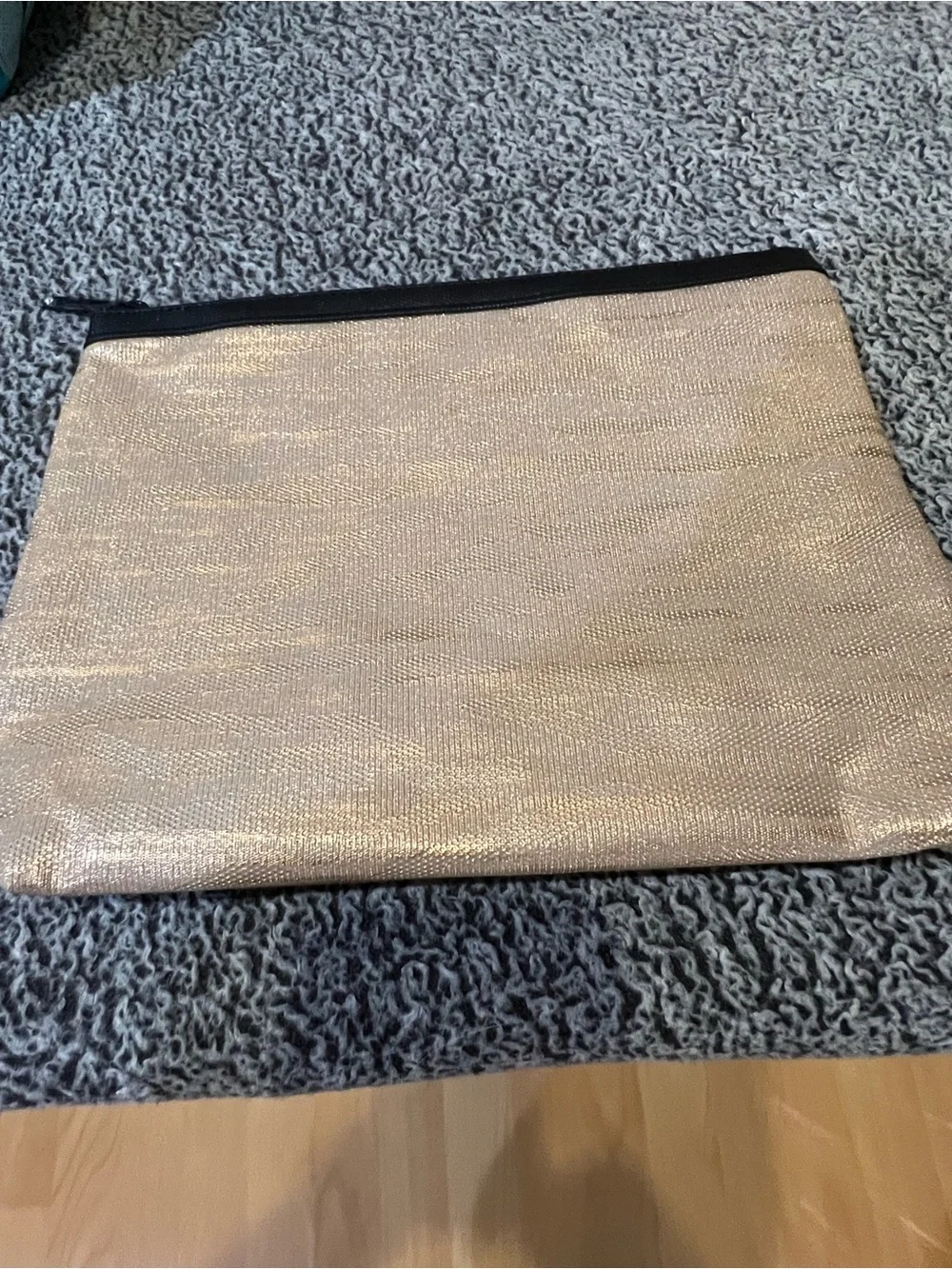 Lancôme Gold Metallic Cosmetic Pouch Set - Women Bags
